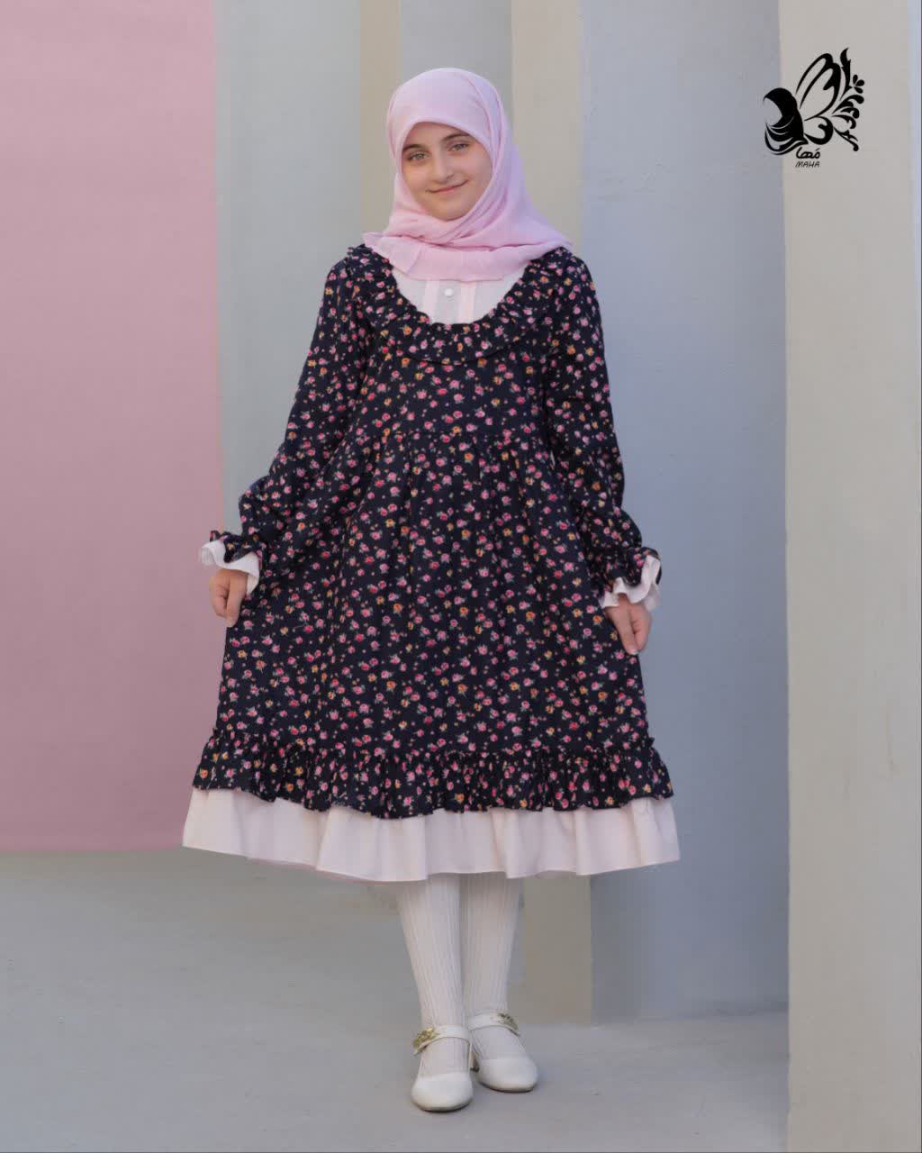 پیراهن رز نخی